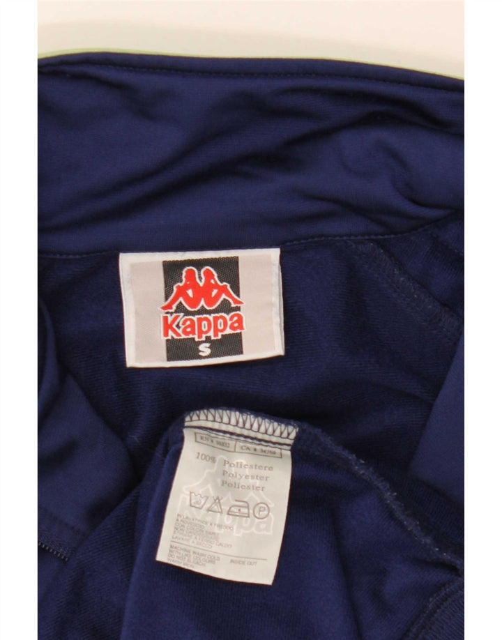 Kappa Veste de Survêtement Graphique Homme Small Bleu Marine Colorblock