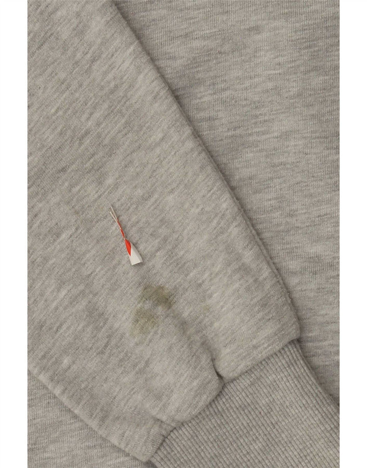 Colmar Pull à capuche graphique pour homme en coton gris petit