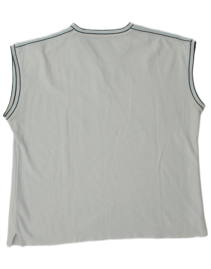 Lotto T-Shirt Femme Top UK 16 Grand Bleu Coton