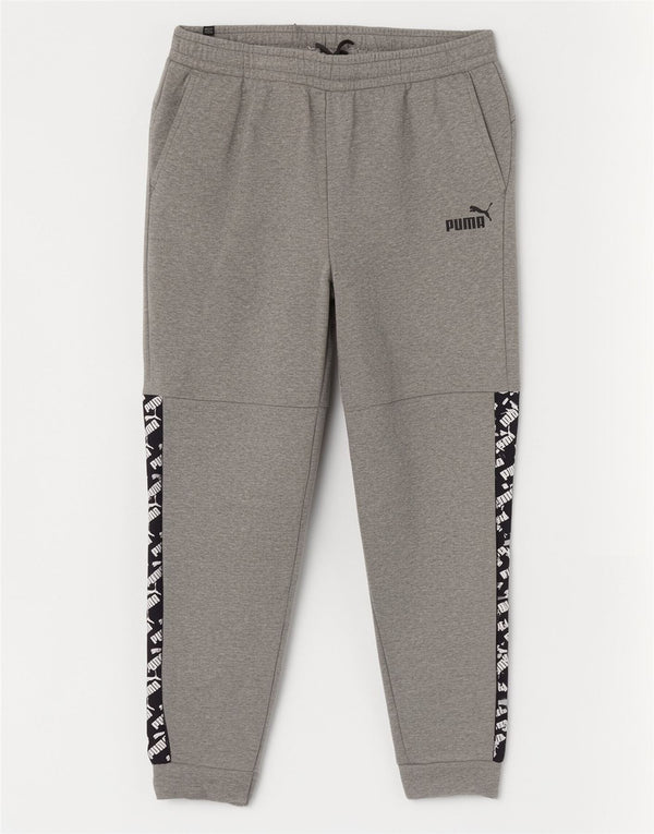 Puma Pantalon de survêtement pour homme Joggers 2XL W40 L31 Gris Colorblock Sports