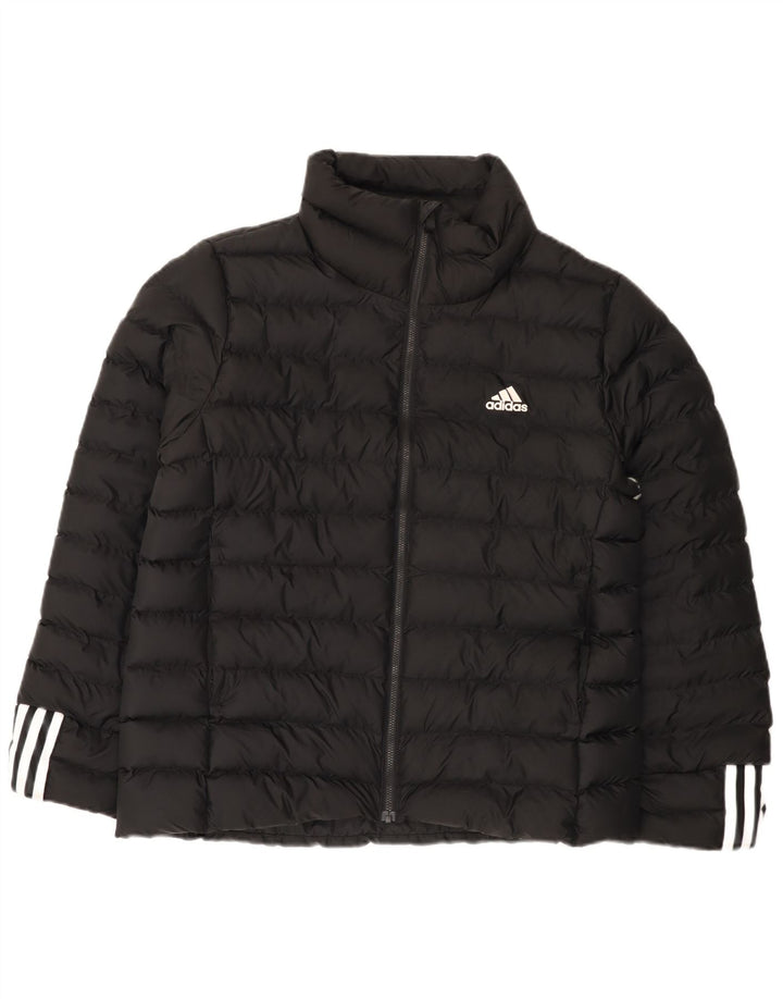 Adidas Veste rembourrée pour femme UK 12/14 Polyester noir moyen