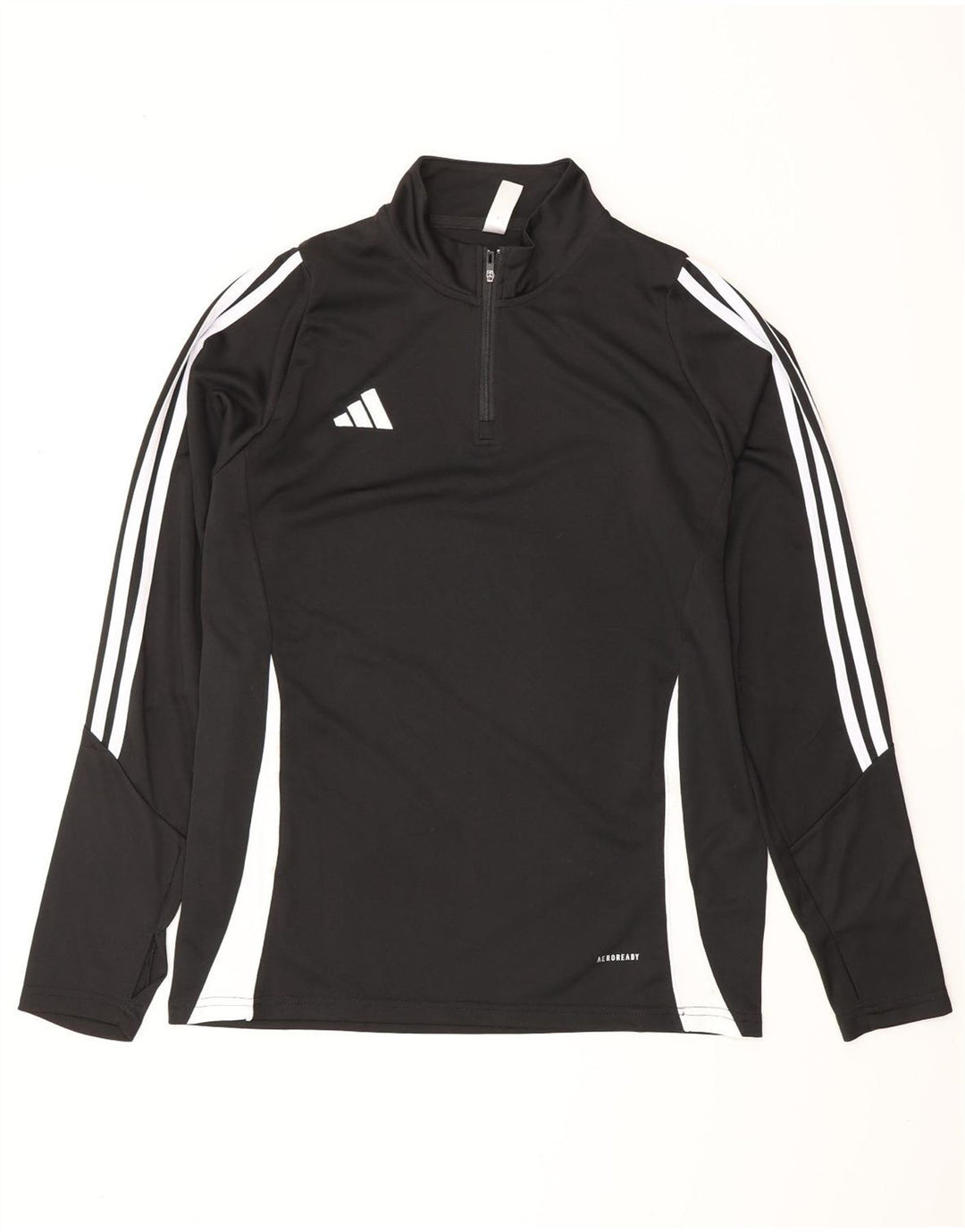 ADIDAS Haut de survêtement Aeroready pour hommes, grand, noir, colour block