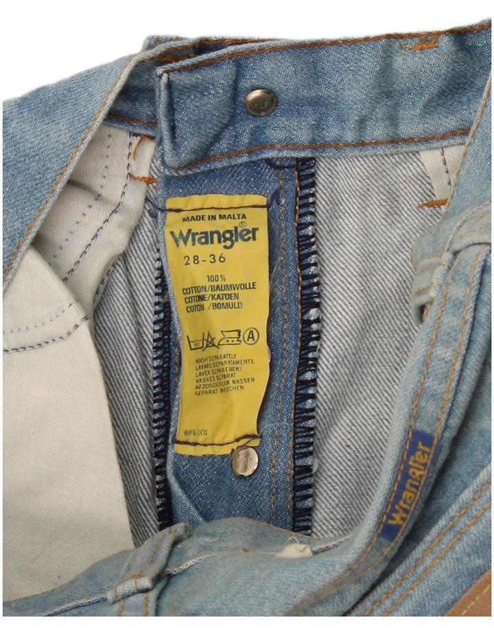 Wrangler Jean Slim Femme W28 L36 Bleu Coton