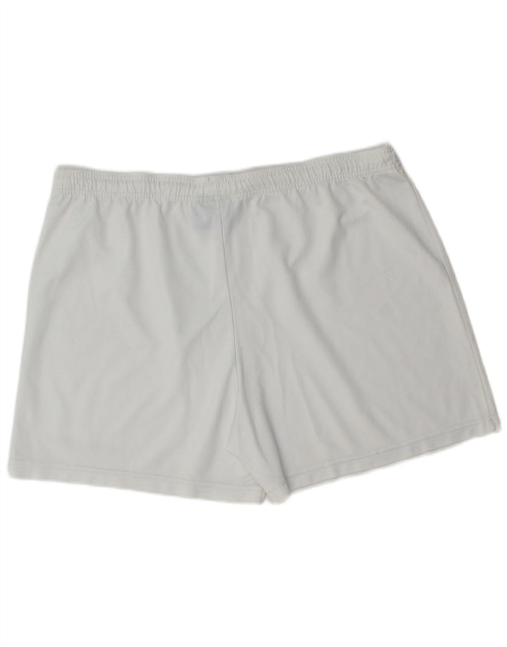 Umbro Short de Sport Homme XL Blanc Polyester