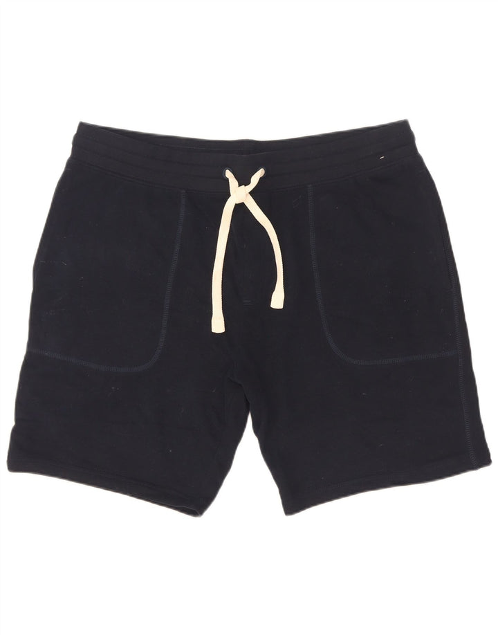 Marks & Spencer Short de sport pour homme en coton bleu marine Taille L
