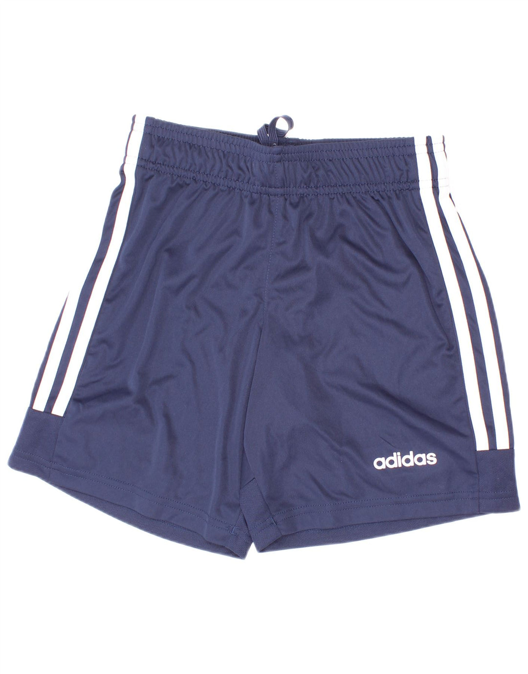 Short de sport Adidas Garçon Climalite 9-10 ans Bleu Marine Polyester