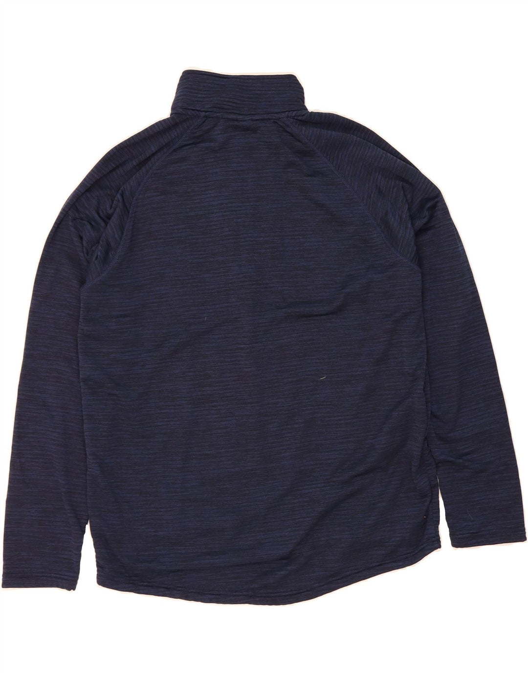 EDDIE BAUER Mens Zip Neck Pullover Tracksuit Top Large Navy Blue Striped Vintage Eddie Bauer and Second-Hand Eddie Bauer from Messina Hembry 