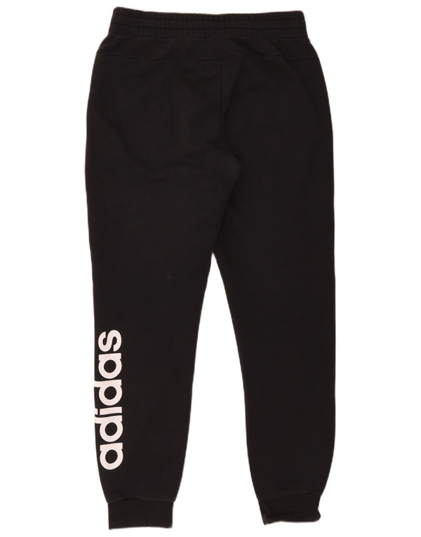 Adidas Pantalon de survêtement graphique pour femme Joggers UK 12/14 Noir moyen