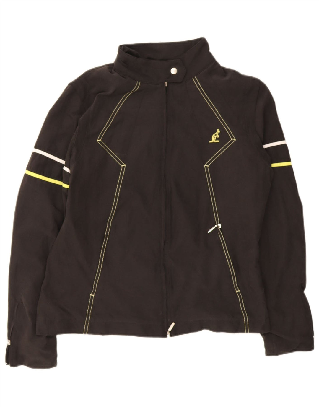 AUSTRALIAN L'ALPINA Veste Bomber Homme IT 46 Petit Noir Polyester