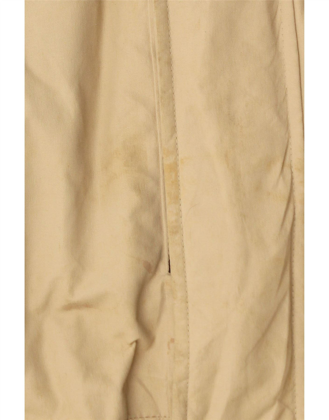 ASICS Veste coupe-vent à capuche pour homme UK 36 Small Beige Polyamide