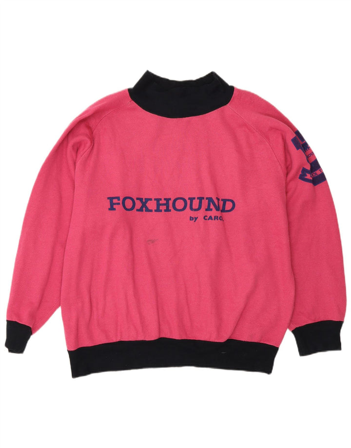 FOXHOUND Sweat-shirt graphique pour femme UK 16 Large Rose