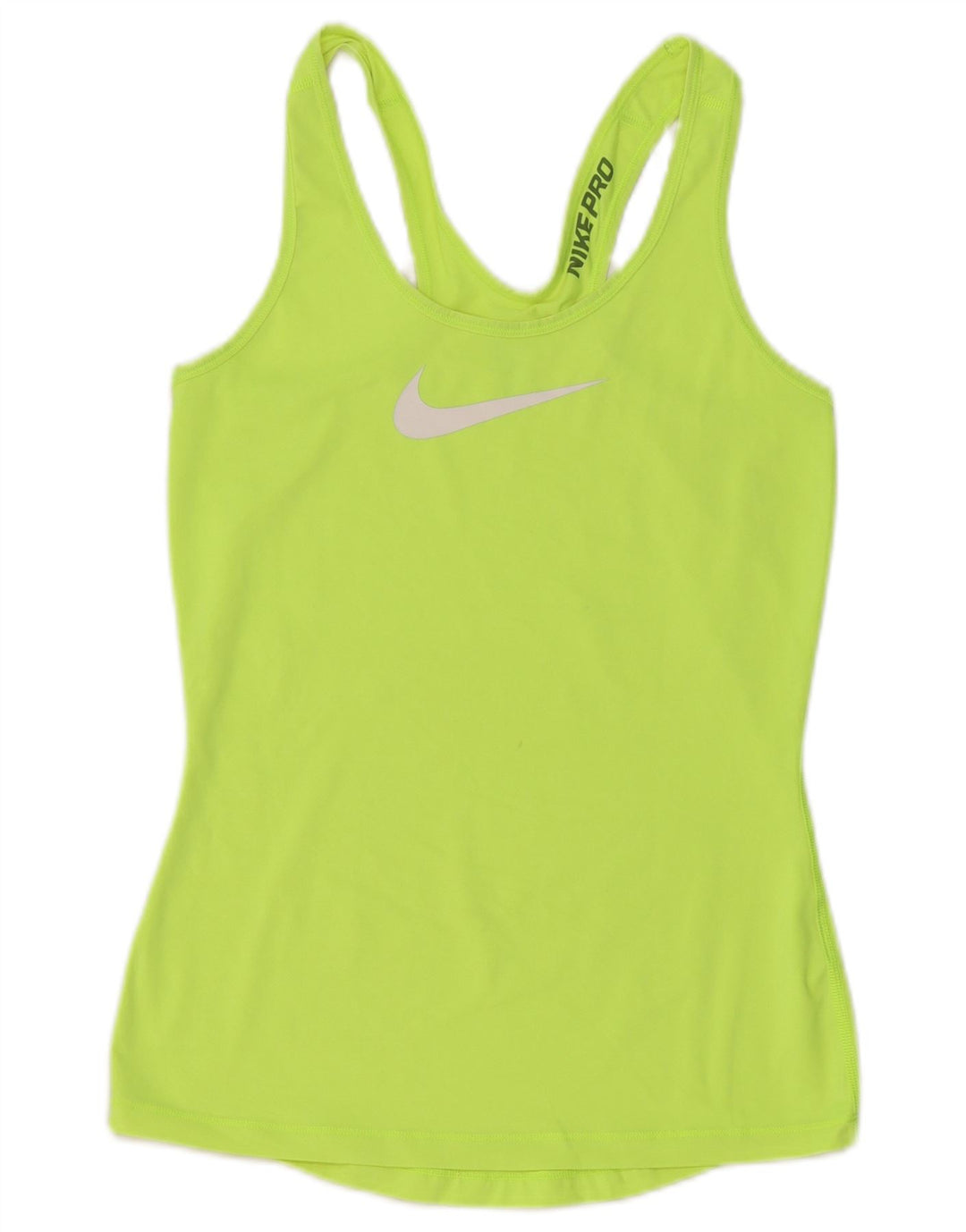 NIKE Débardeur graphique pour femme UK 8 Small Vert Synthétique