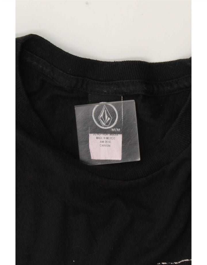 Volcom T-Shirt Graphique Homme Noir Moyen Coton