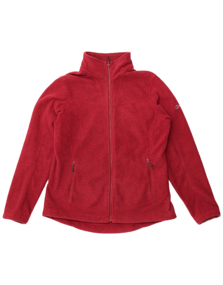 Berghaus Veste polaire pour femme UK 16 Large Bordeaux