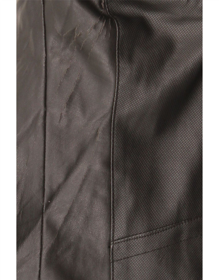 Gas Blouson Bomber Femme IT 52 XL Noir Colorblock Polyester
