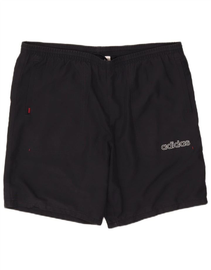 Adidas Short de sport pour homme Grand bleu marine Polyester