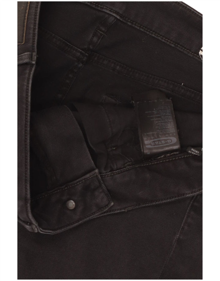 G-Star Femme Mini Jupe En Jean W30 Coton Noir Moyen