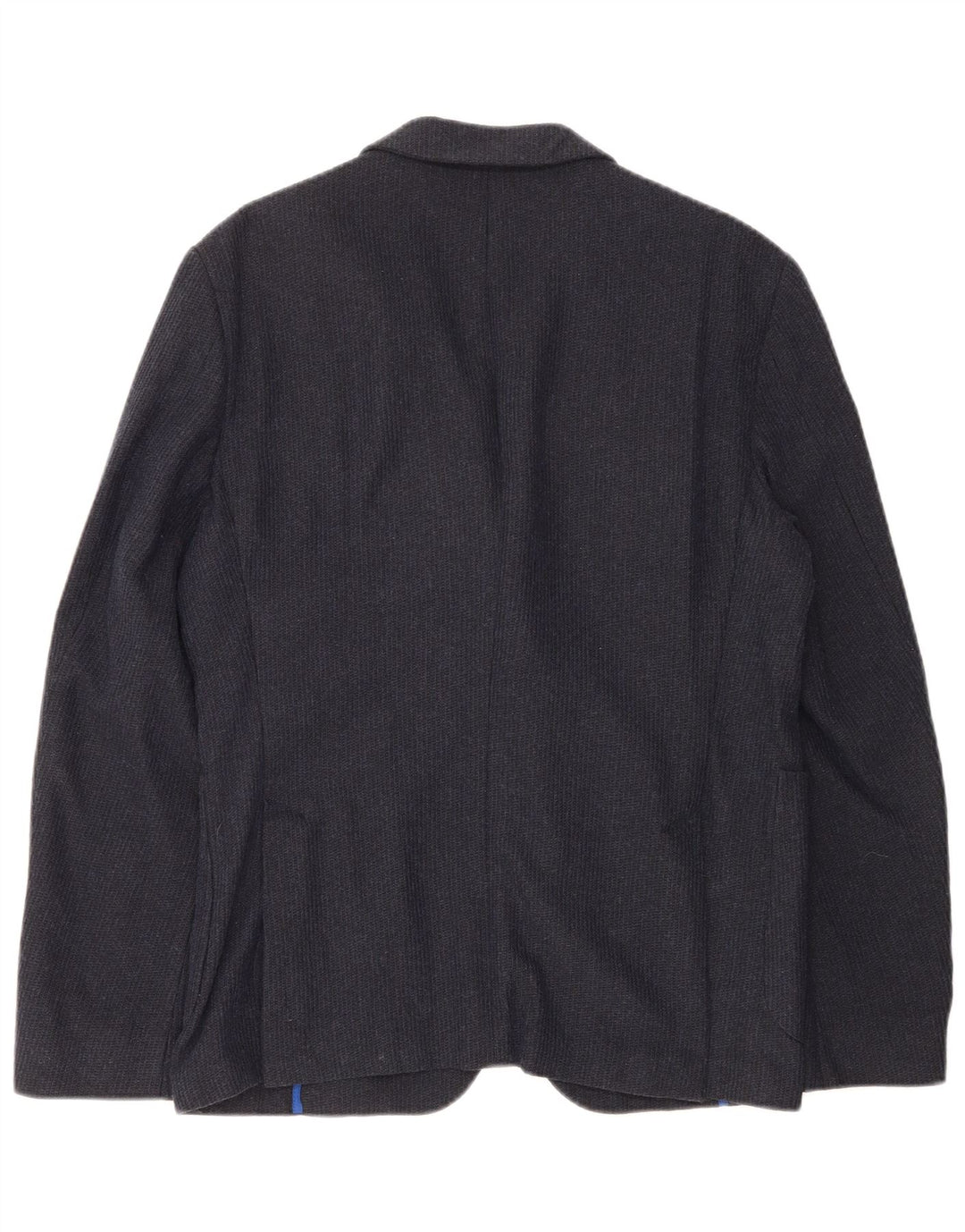 Joop Veste Blazer 2 Boutons Homme IT 48 Bleu Marine Moyen Coton