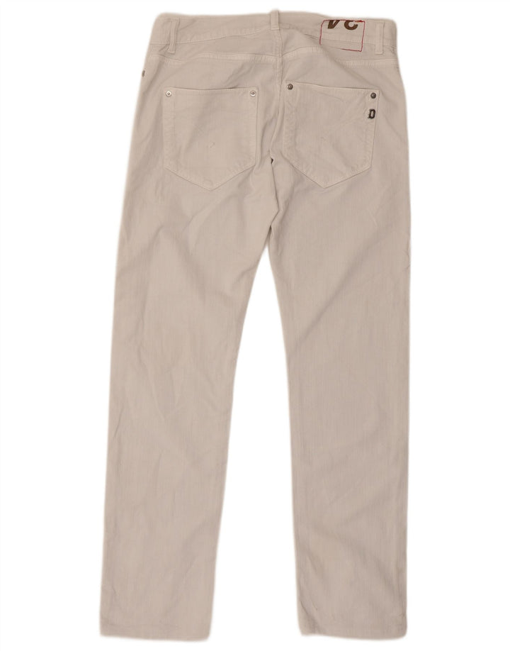 Dondup Jean Droit Sam W34 L32 Homme Blanc Coton