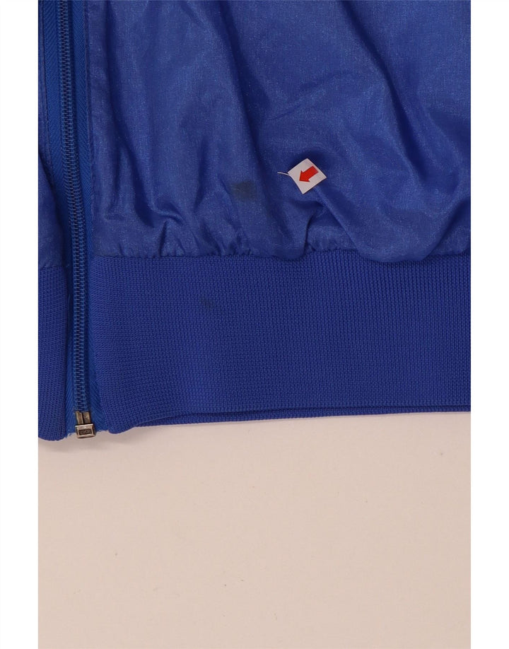 Frank Shorter Veste de survêtement pour homme en nylon color block Bleu Taille L