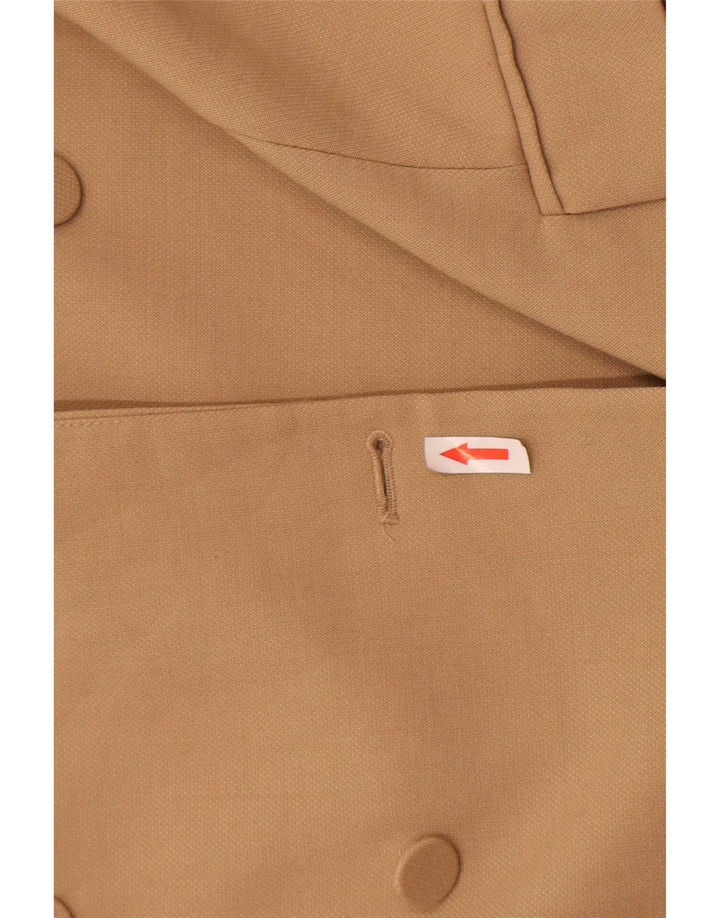 Marks & Spencer Veste blazer croisée pour femme UK 22 3XL Beige