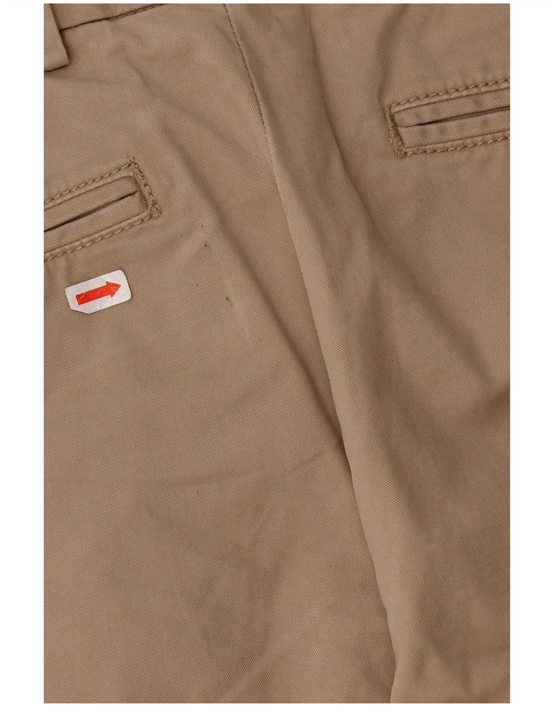 Tommy Hilfiger Pantalon Chino Droit Homme W34 L34 Beige