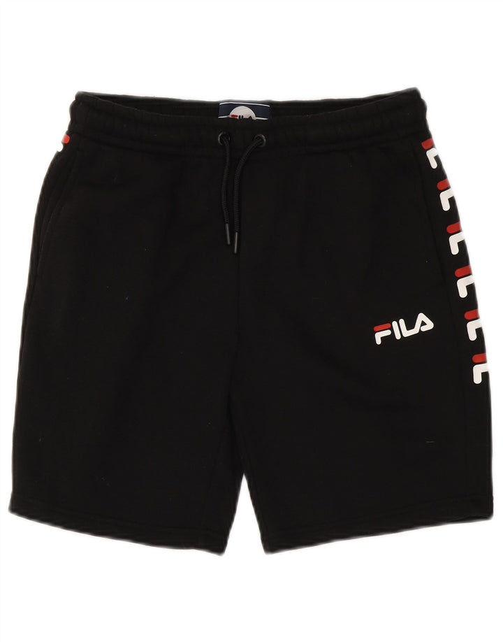 Fila Short de sport graphique garçon 13-14 ans noir polyester