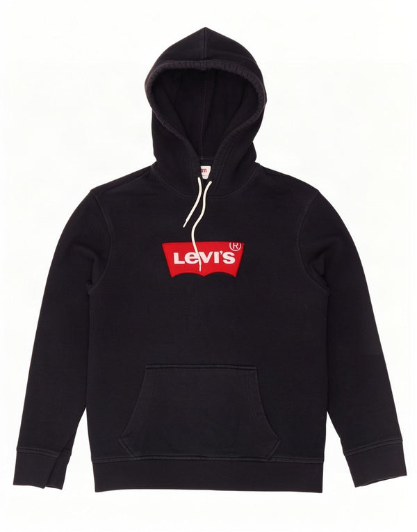 Levi's Pull à Capuche Graphic Homme Bleu Marine Moyen Coton