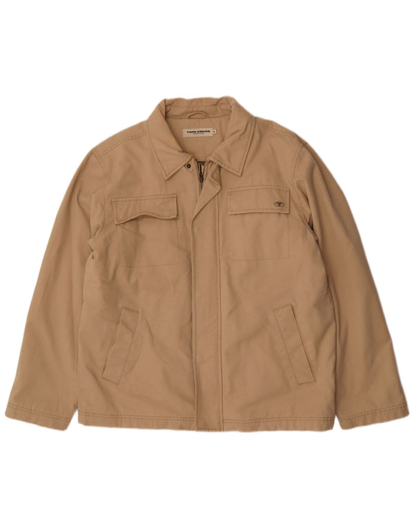 Tom Tailor Veste utilitaire pour homme UK 42 XL Coton beige
