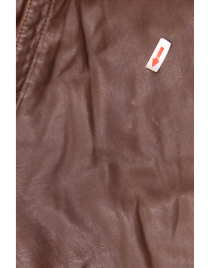 Vinci Veste en cuir homme IT 52 XL Marron