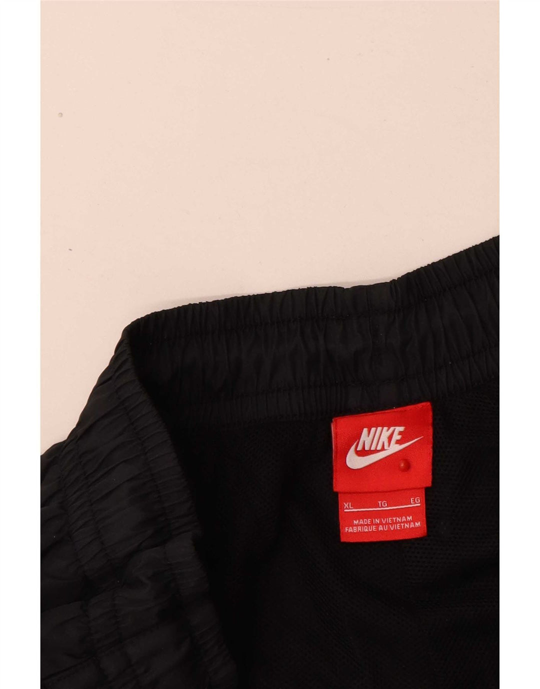 Nike Pantalon de survêtement graphique pour homme XL Noir Polyester