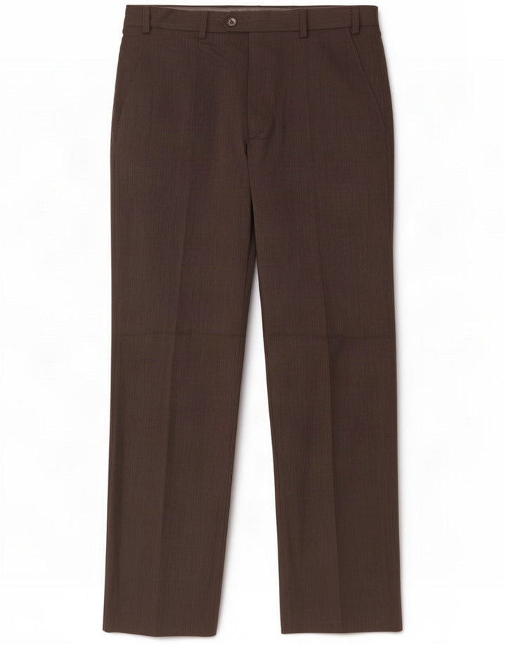 Marks & Spencer Pantalon de costume coupe classique pour homme W32 L31 Gris Polyester