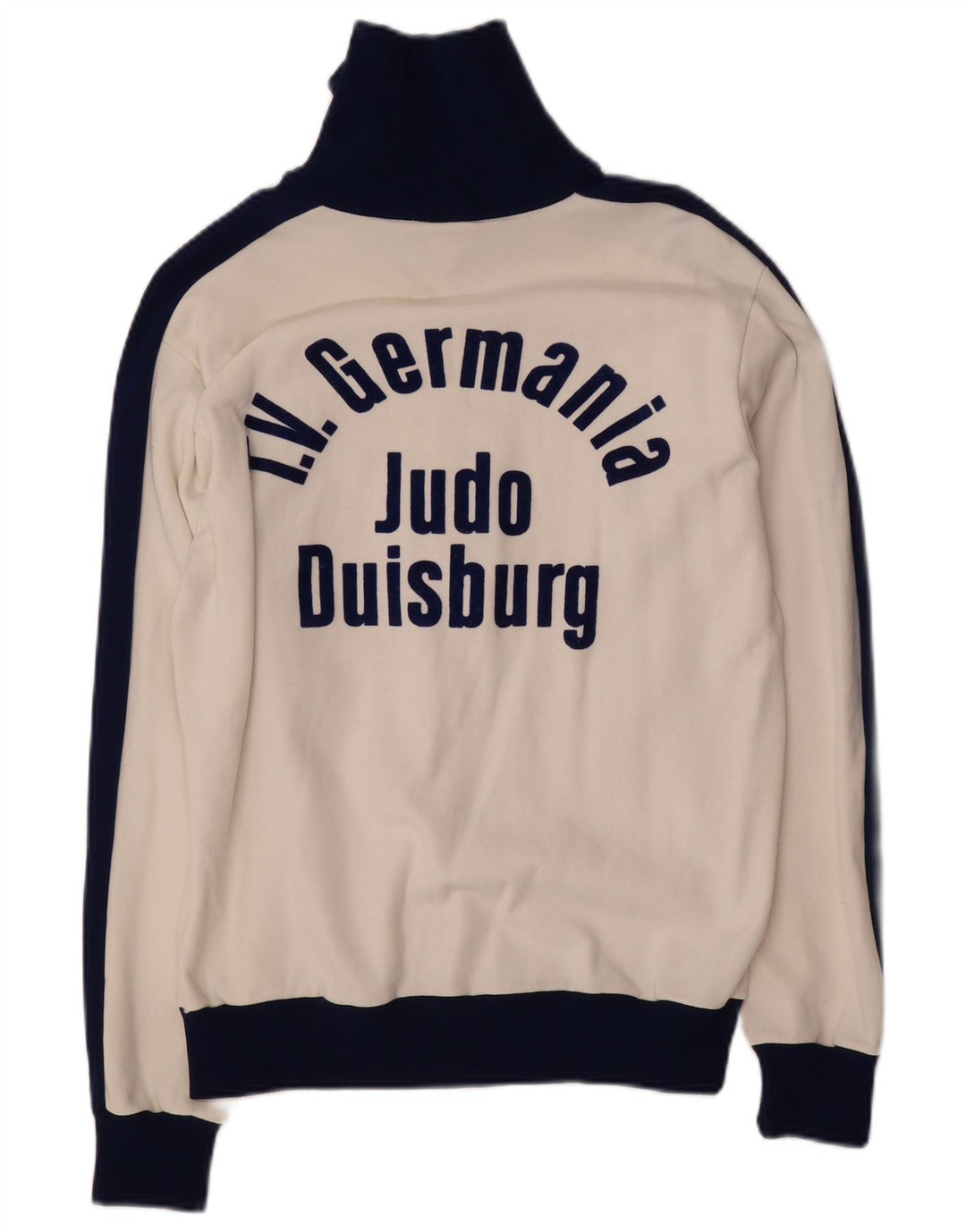 Puma Veste de survêtement graphique pour femme UK 16 Large Blanc Colorblock