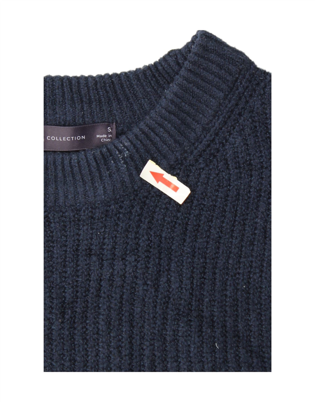 Marks & Spencer Débardeur court surdimensionné pour femme UK 10 Small Bleu marine
