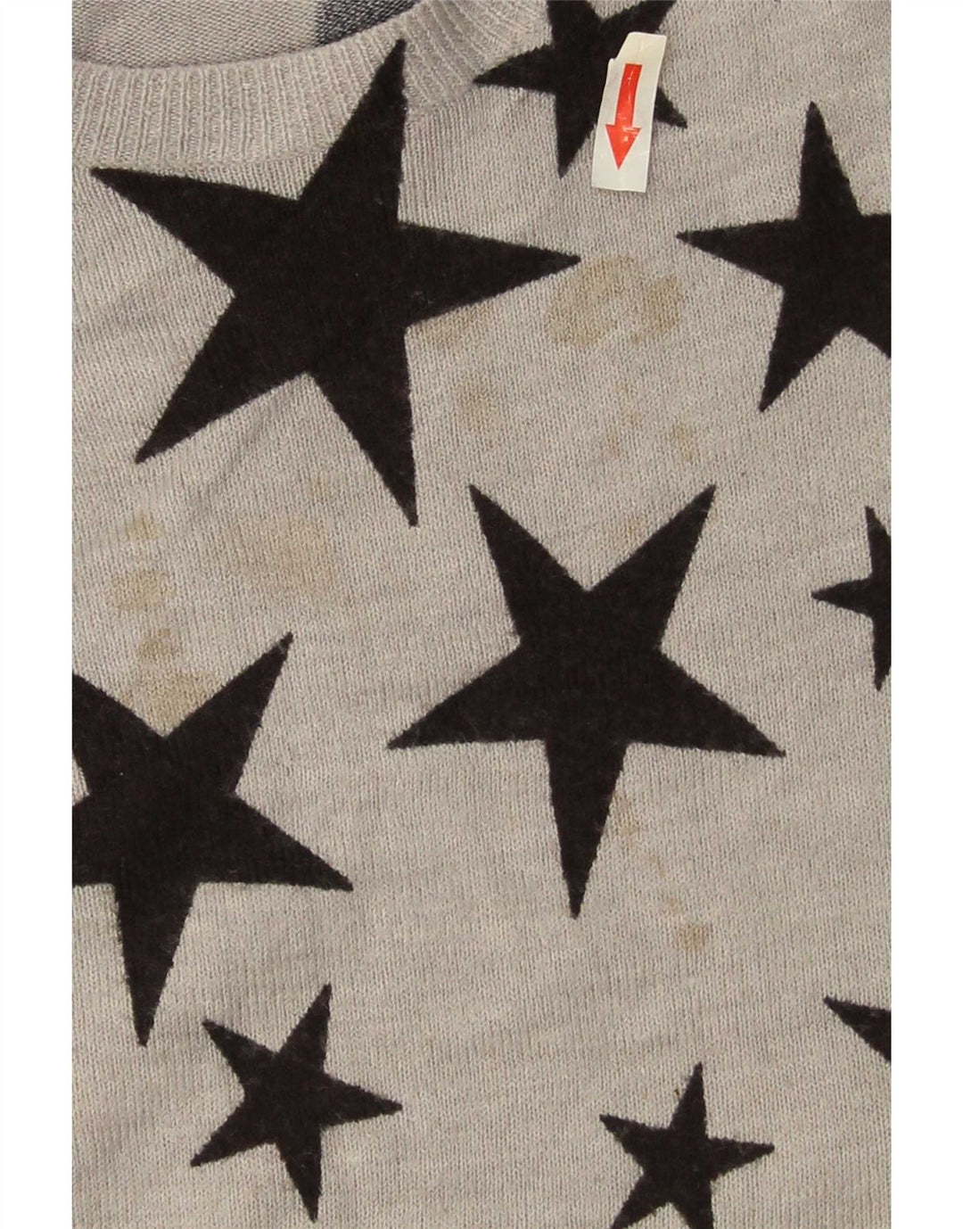 Marks & Spencer Pull col bateau pour femme UK 14 Large Gris