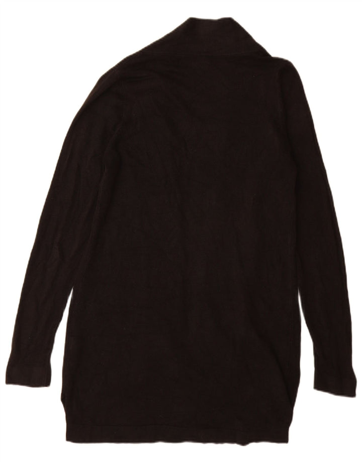 Marks & Spencer Pull cardigan ouvert long pour femme UK 8 Small Noir