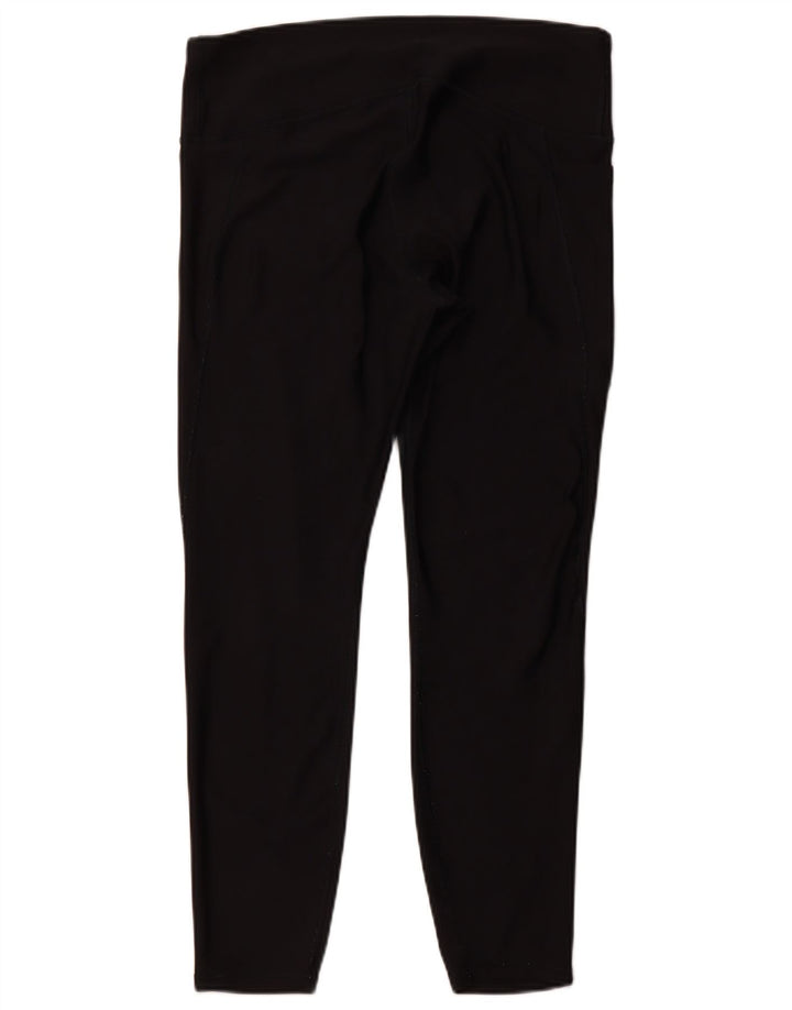 UNDER ARMOUR Leggings Femme UK 18 XL Noir Polyester