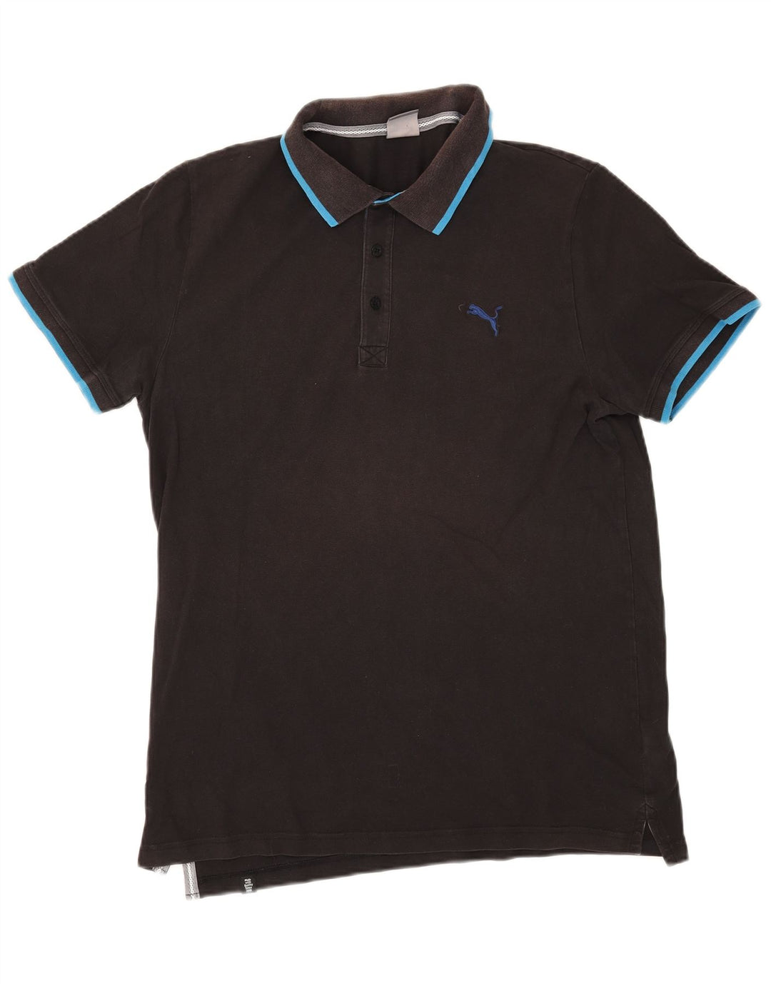 Puma Polo Homme XL Noir Coton