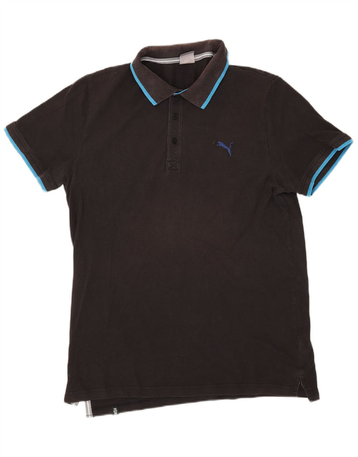 Puma Polo Homme XL Noir Coton