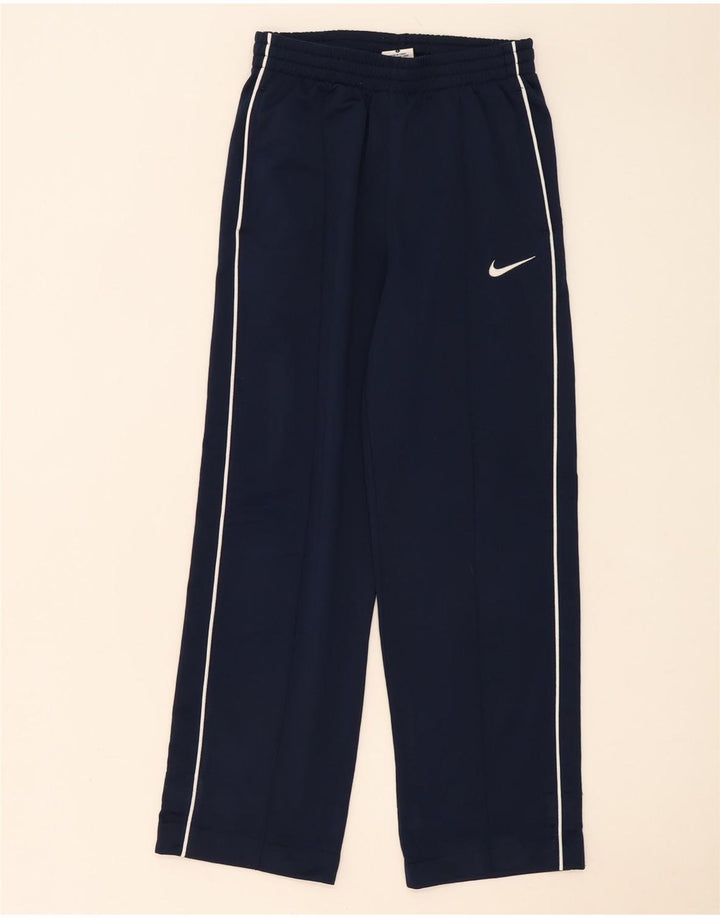 Pantalon de survêtement Nike Fille 12-13 ans Large Bleu Marine Polyester