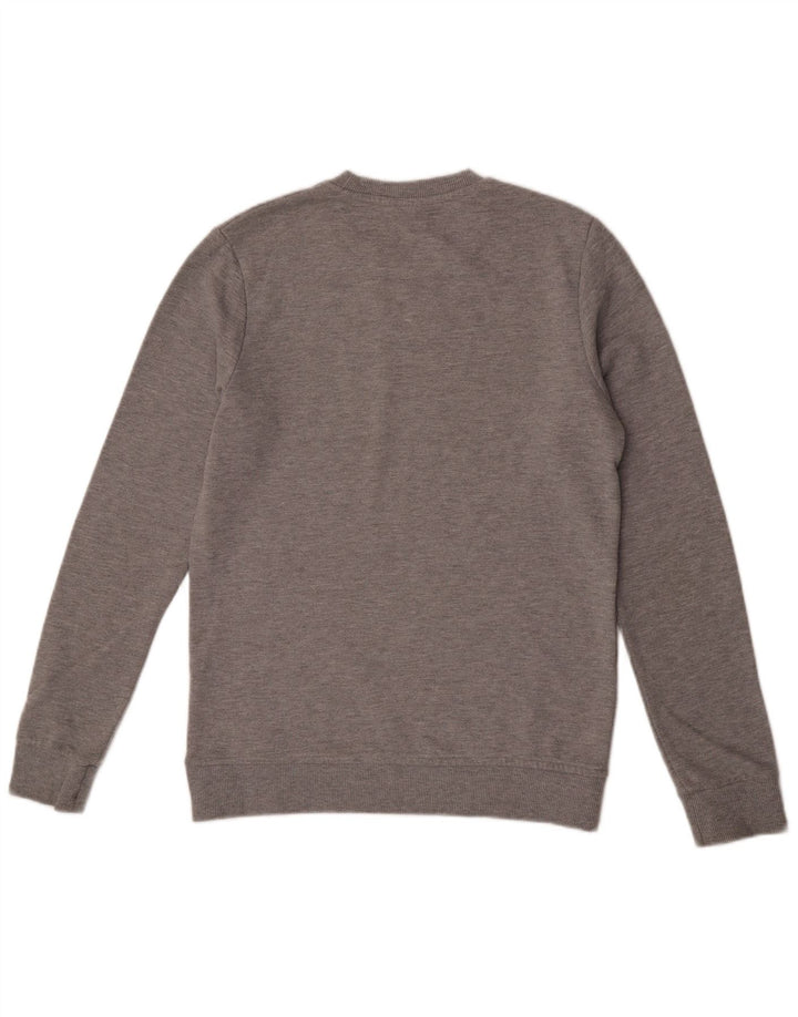 Jack & Jones Sweat-Shirt Graphique Homme Gris Moyen Coton