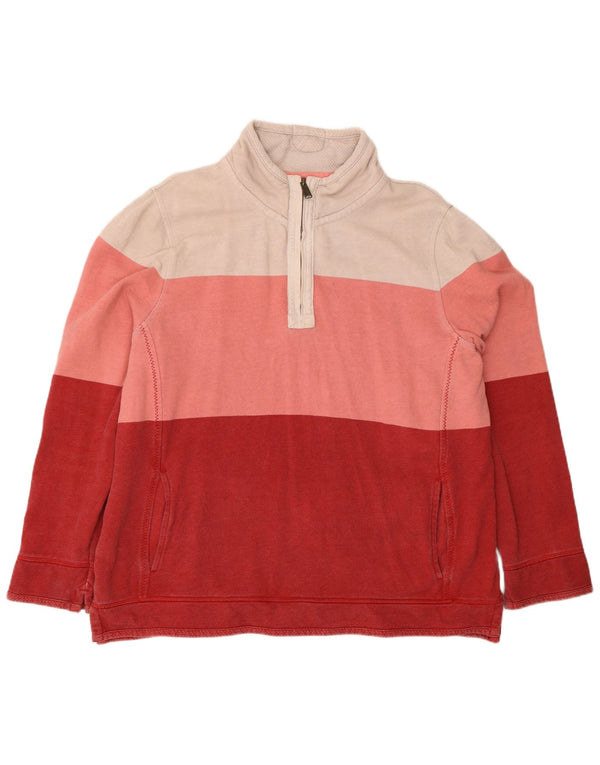 Fat Face Sweat-shirt pour femme UK 18 XL Multicolore Colourblock