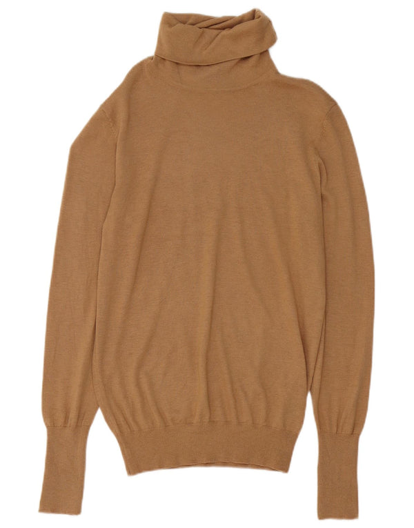 Zara Pull col roulé pour femme UK 16 Large Marron Modal