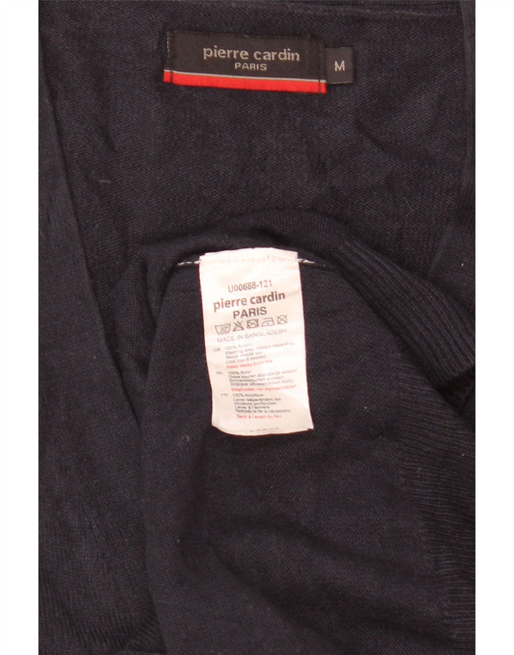 Pierre Cardin Pull Cardigan Homme Bleu Marine Moyen Acrylique