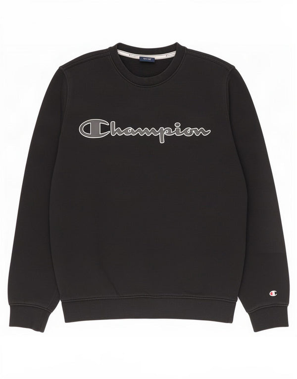 Champion Sweat-shirt graphique pour homme Petit coton noir