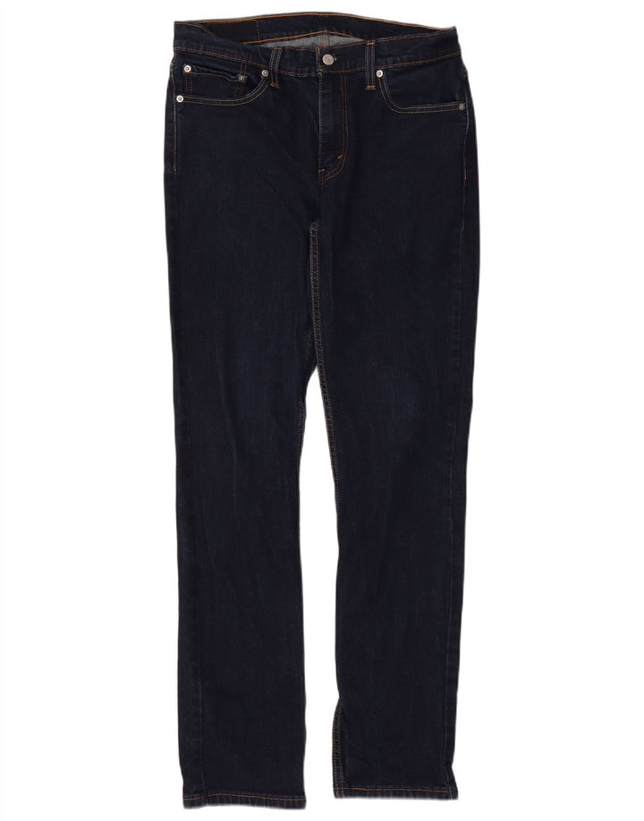 Levi's Jean Slim 511 Homme W33 L34 Bleu Marine Coton