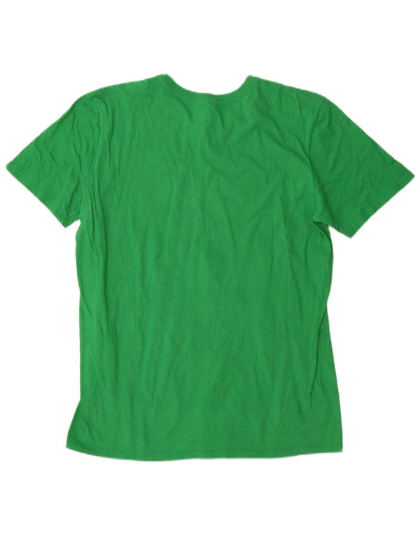 Nike Hommes Mets Graphic T-Shirt Haut Grand Vert Coton