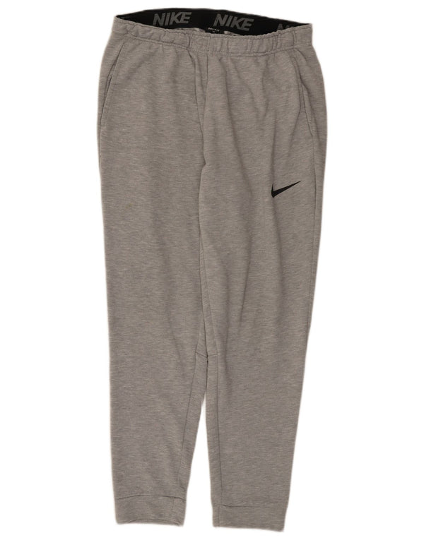 Nike Pantalon de survêtement pour homme Pantalon de jogging Large Gris Polyester