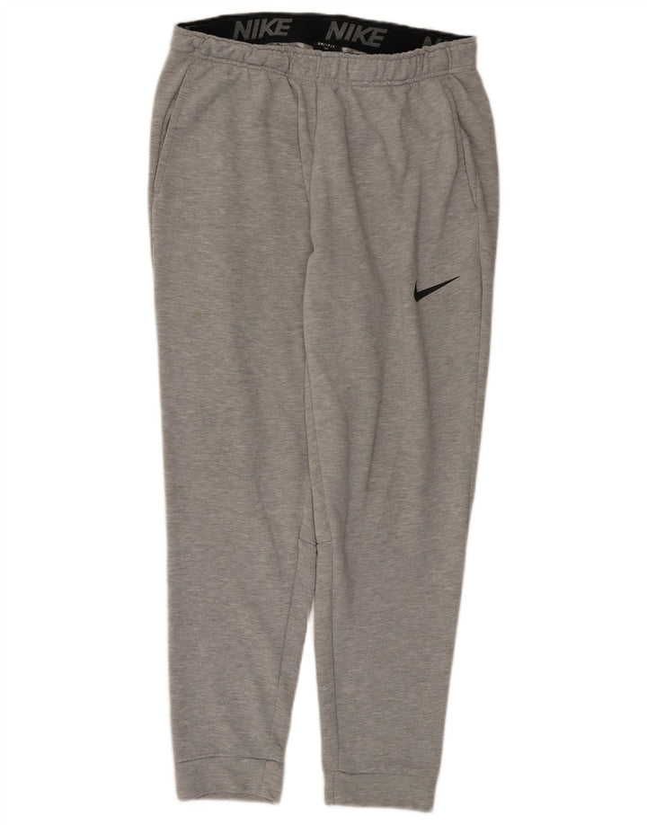 Nike Pantalon de survêtement pour homme Pantalon de jogging Large Gris Polyester