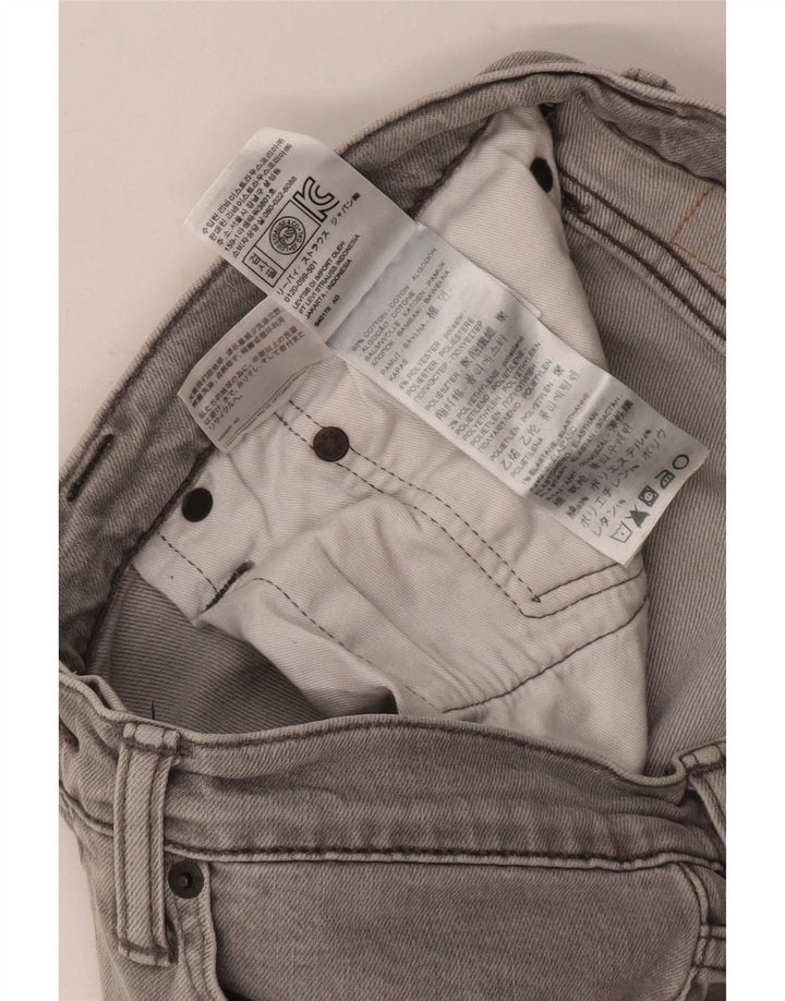 Levi's Mens 511 Slim Jeans W34 L32 Gris Coton